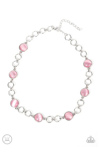 Dreamy Distractions - Pink Paparazzi Necklace