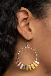 Earthy Ensemble - Multi Paparazzi Earrings