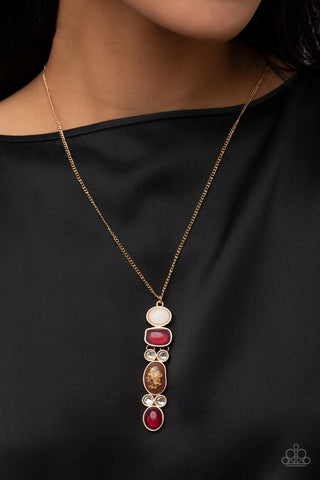 Totem Treasure - Purple Paparazzi Necklace
