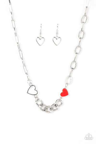 Little Charmer - Red Paparazzi Necklace