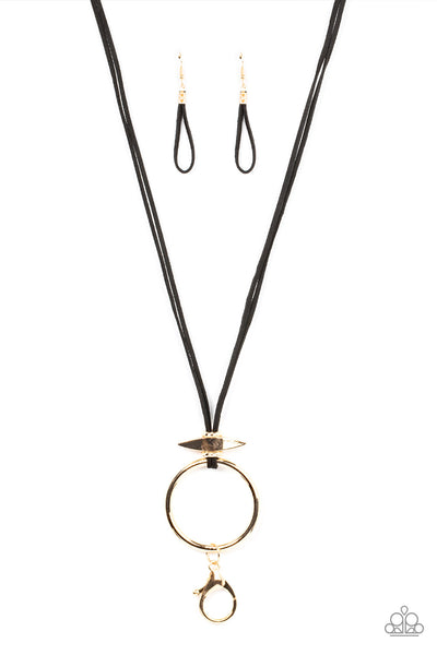 Noticeably Nomad - Gold Paparazzi Necklace