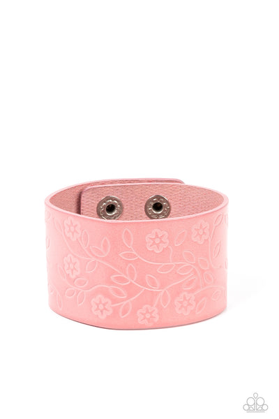Rosy Wrap Up - Pink Paparazzi Bracelet