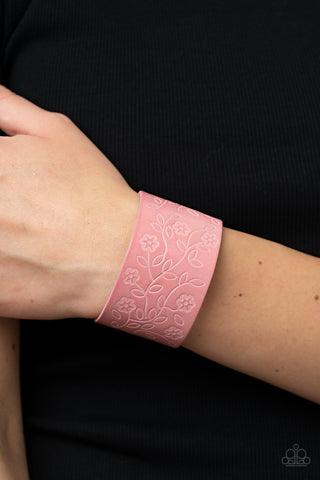 Rosy Wrap Up - Pink Paparazzi Bracelet