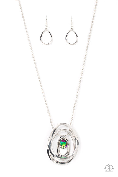 Luminous Labyrinth - Multi Paparazzi Necklace