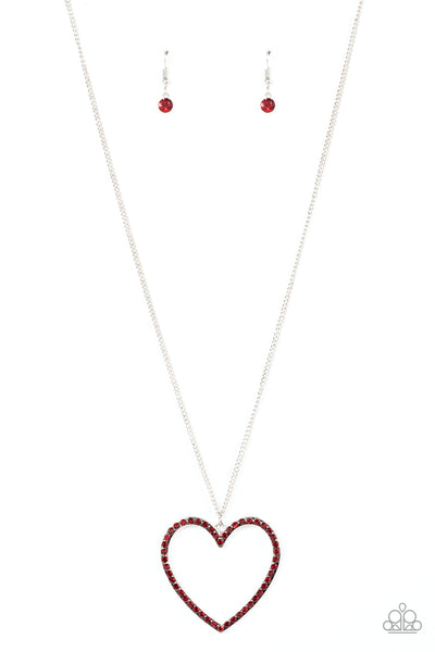 Va-Va-VALENTINE - Red Paparazzi Necklace