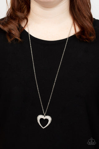 Cupid Charisma - White Paparazzi Necklace