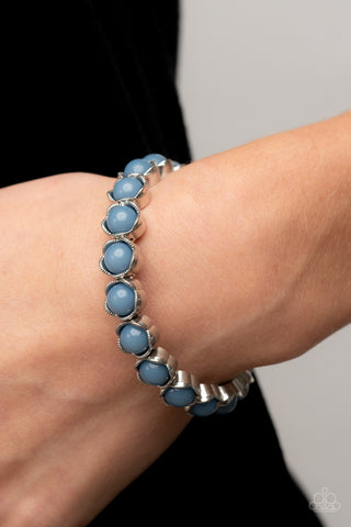 Lets be Buds - Blue Paparazzi Bracelet