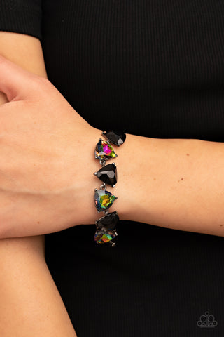 Pumped up Prisms - Multi Paparazzi Bracelet