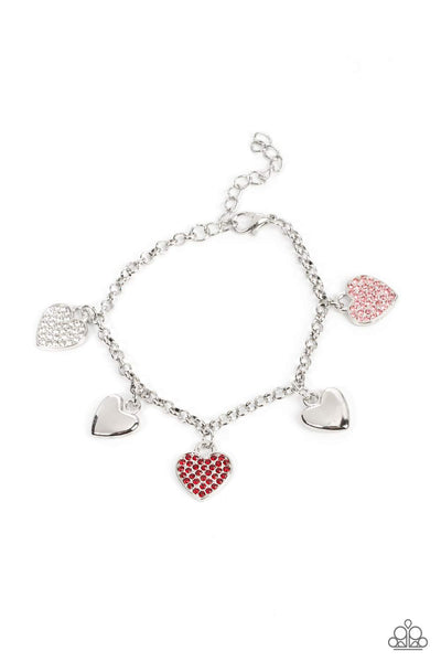 Lusty Lockets - Multi Paparazzi Bracelet