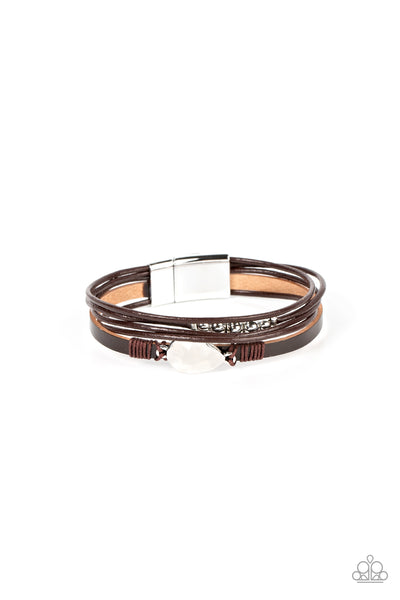 Tahoe Tourist - Brown Paparazzi Bracelet