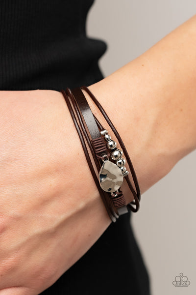 Tahoe Tourist - Brown Paparazzi Bracelet