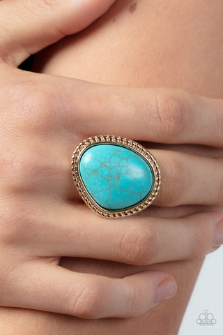 Take the High RODEO - Gold Paparazzi Ring