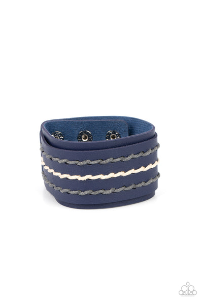 Real Ranchero - Blue Paparazzi Bracelet