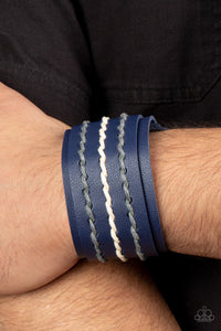 Real Ranchero - Blue Paparazzi Bracelet