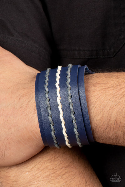 Real Ranchero - Blue Paparazzi Bracelet