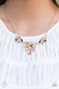 Completely Captivated - Rose Gold Paparazzi Necklace