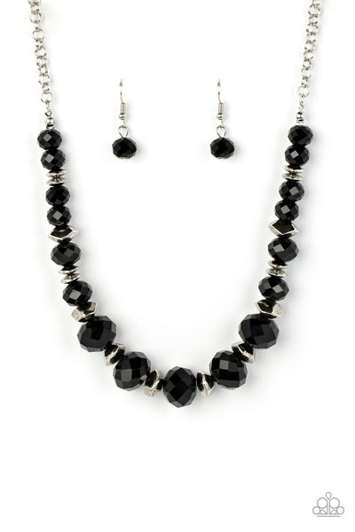 Cosmic Cadence - Black Paparazzi Necklace