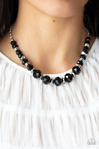 Cosmic Cadence - Black Paparazzi Necklace