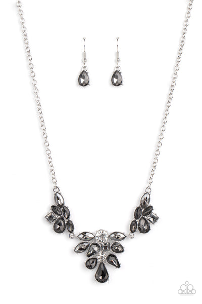 Completely Captivated - Silver Paparazzi Necklace