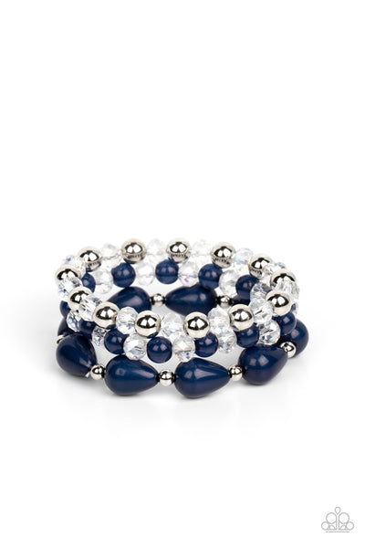 Beachside Brunch - Blue Paparazzi Bracelet