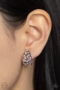 Extra Effervescent - Multi Paparazzi Clip-On Earrings