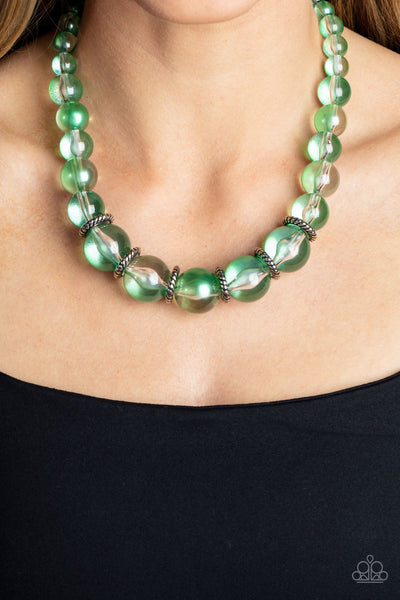 Marina Mirage - Green Paparazzi Necklace