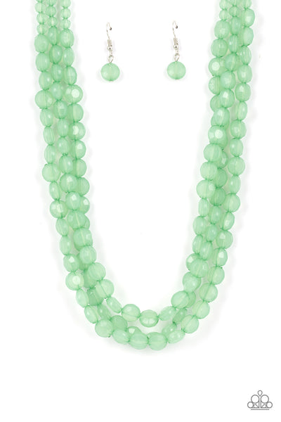 Boundless Bliss - Green Paparazzi Necklace