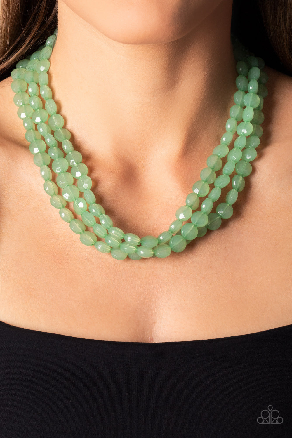 Boundless Bliss - Green Paparazzi Necklace