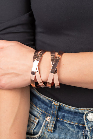 Industrial Imagination - Copper Paparazzi Bracelet