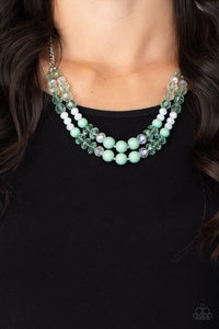 Vera-CRUZIN - Green Paparazzi Necklace