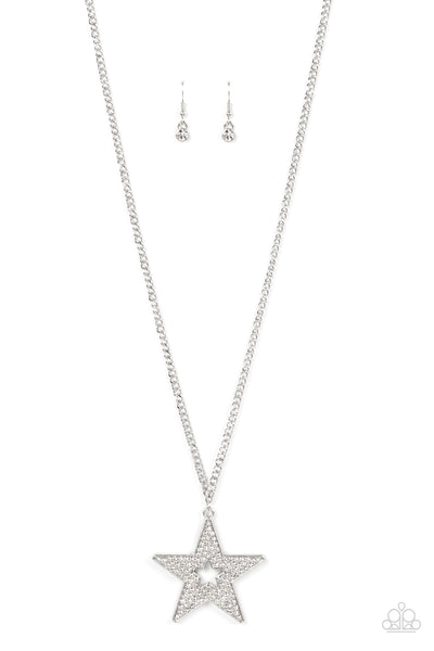 Superstar Stylist - White Paparazzi Necklace