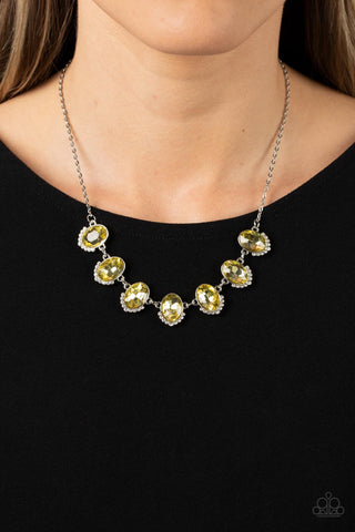 Unleash Your Sparkle - Yellow Paparazzi Necklace