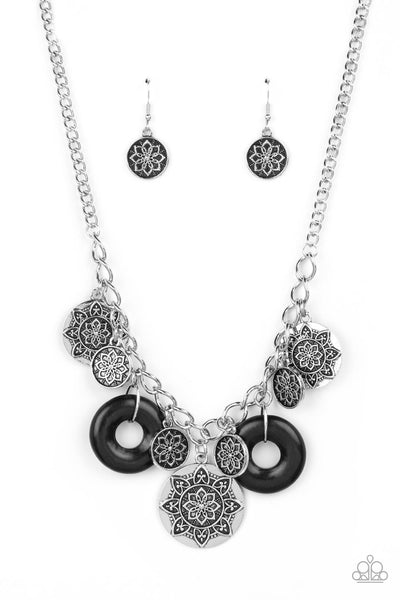 Western Zen Paparazzi Black Necklace