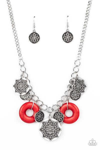 Western Zen - Red Paparazzi Necklace