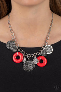 Western Zen - Red Paparazzi Necklace