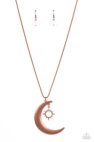 Astral Ascension - Copper Paparazzi Necklace