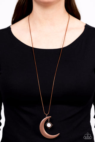 Astral Ascension - Copper Paparazzi Necklace