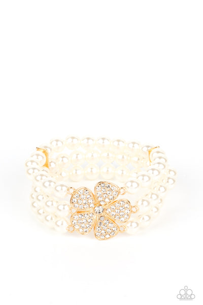 Park Avenue Orchard - Gold Bracelet Paparazzi