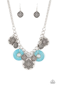 Western Zen Paparazzi Blue Necklace