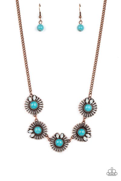 Fully Solar-Powered Copper Paparazzi Necklace