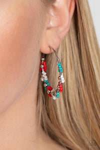 Growth Spurt - Red Earring Paparazzi