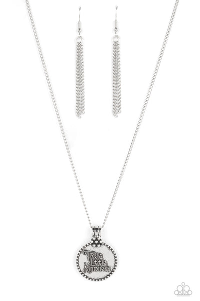 The KIND Side - Silver Paparazzi Necklace