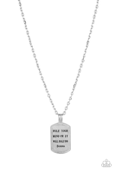 Empire State of Mind - Silver Paparazzi Necklace