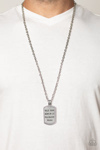 Empire State of Mind - Silver Paparazzi Necklace
