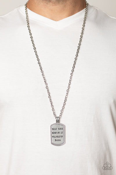 Empire State of Mind - Silver Paparazzi Necklace