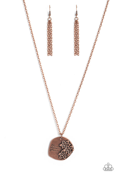 Planted Possibilities - Copper Paparazzi Necklace