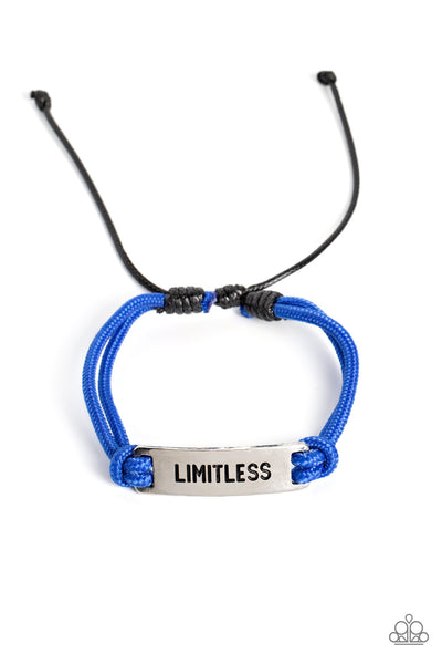 Limitless Layover - Blue BraceletPaparazzi