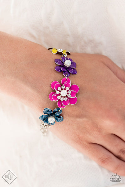 Flower Patch Fantasy - Multi Paparazzi Bracelet