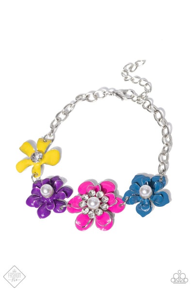 Flower Patch Fantasy - Multi Paparazzi Bracelet