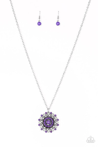 Boho Bonanza - Purple Paparazzi Necklace